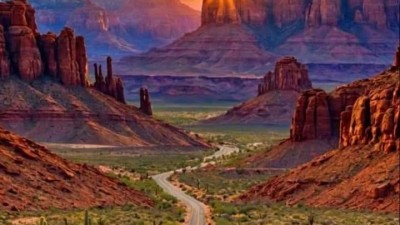 Scenic Road in Arizona