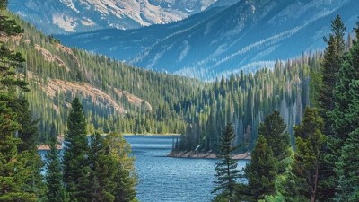 Turquoise Lake in Colorado, USA